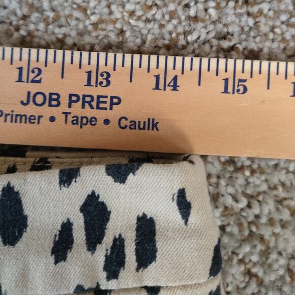 Chico's So Slimming girlfriend slim leopard print ankle jeans size (4 - 6) - Picture 10 of 13